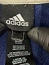 Adidas 100% Polyester Blue Track Jacket Size 7 - photo 3
