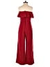 H&M Solid Red Jumpsuit Size 2 - photo 2