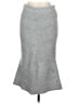 Ichi Chevron-herringbone Gray Formal Skirt Size L - photo 1