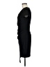 Bisou Bisou Solid Black Casual Dress Size 6 - photo 5