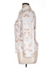 Unbranded Floral Ivory Long Sleeve Blouse Size XXL - photo 5