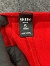 Shein Solid Red Shorts Size S - photo 3