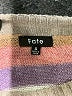 Fate Stripes Tan Pullover Sweater Size S - photo 7