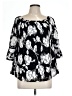 Lavish Black 3/4 Sleeve Blouse Size L - photo 1