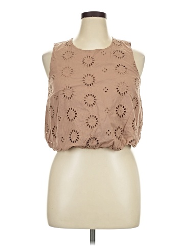 Eyeshadow Sleeveless Blouse (view 1)