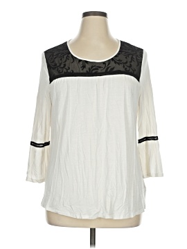 Ny Collection 3/4 Sleeve Top