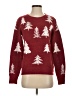 Holiday Time Red Pullover Sweater Size XS - photo 1