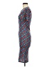 Unbranded Print Blue Cocktail Dress Size XXS - photo 5