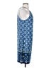 Max Studio Print Blue Casual Dress Size XS - photo 4