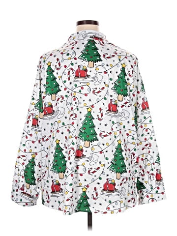 Shein Curve 3/4 Sleeve Blouse (view 2)