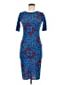 Unbranded Graphic Blue Cocktail Dress Size XXS - photo 1