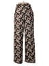 Unbranded Paisley Black Casual Pants Size S (estimated) - photo 1