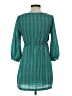 Assorted Brands Chevron-herringbone Teal Casual Dress Size XXS (estimated) - photo 2
