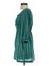 Assorted Brands Chevron-herringbone Teal Casual Dress Size XXS (estimated) - photo 5