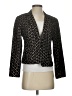 Ann Taylor LOFT 100% Cotton Polka Dots Gold Blazer Size 2 - photo 1