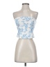 Shein Blue Tube Top Size 2 - photo 1