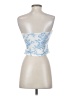 Shein Blue Tube Top Size 2 - photo 2