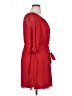 En Focus 100% Polyester Red Casual Dress Size 14 (petite) - photo 4