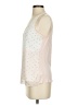 Express 100% Polyester Ivory Sleeveless Blouse Size S - photo 5