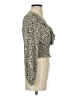 Shein Ivory Long Sleeve Blouse Size 2 - photo 4