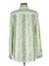 Equipment 100% Viscose Paisley Green Long Sleeve Blouse Size M - photo 2