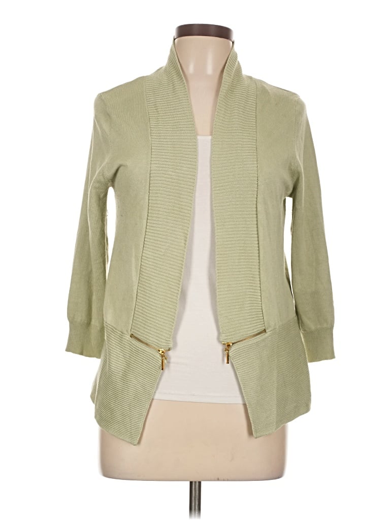 Pre-owned Premise Studio Cardigan Sweater In Green
