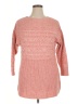 Cj Banks Pink Pullover Sweater Size 1X - photo 1