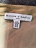 Maison d' Amelie 100% Polyester Tan Short Sleeve Blouse Size M - photo 7