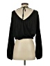 ASTR The Label Black Long Sleeve Blouse Size XS - photo 2