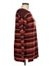 Ann Taylor LOFT Outlet Stripes Burgundy Pullover Sweater Size L - photo 4