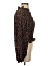 C/MEO Collective 100% Polyester Brown Long Sleeve Blouse Size 4 - photo 4