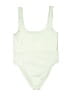 A New Day Green Ivory Bodysuit Size L - photo 1