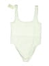 A New Day Green Ivory Bodysuit Size L - photo 2