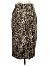 Bold Elements Animal Print Brown Casual Skirt Size S - photo 2