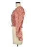 Hesperus 100% Polyester Orange Long Sleeve Blouse Size S - photo 5