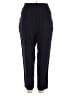 Perceptions Solid Black Track Pants Size 14 - photo 2