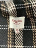 Hayden 100% Polyester Plaid Black Coat Size 2X - photo 3