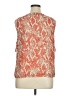 212 Collection 100% Polyester Orange Sleeveless Blouse Size XL - photo 2