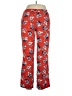 Kocca Floral Red Casual Pants Size XL - photo 1