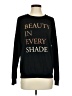 Zoe+Liv Print Black Pullover Sweater Size S - photo 1