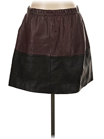 Vince. Leather Skirt (view 1)