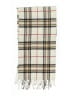 Unbranded Plaid Ivory White Scarf One size - photo 2