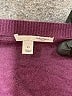 Halogen 100% Polyester Argyle Purple Pullover Sweater Size XS - photo 7