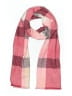 Unbranded Plaid Pink Scarf One size - photo 1