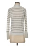 Chaser Stripes Silver Turtleneck Sweater Size S - photo 1