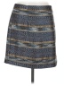 Mango Paisley Blue Casual Skirt Size 8 - photo 1