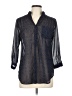 Xtaren Polka Dots Blue 3/4 Sleeve Blouse Size L (estimated) - photo 1
