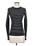 Three Dots Black Long Sleeve T-Shirt Size S - photo 1