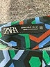 Zara Print Blue Active Pants Size M - photo 7