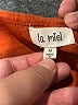 La Miel Orange Pullover Sweater Size M - photo 7